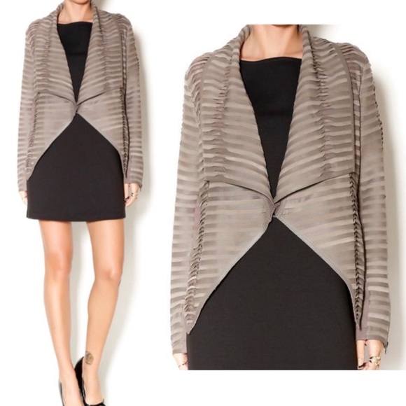 My Tribe Suede Leather Jacket Moto Asymmetrical size S - Picture 3 of 16